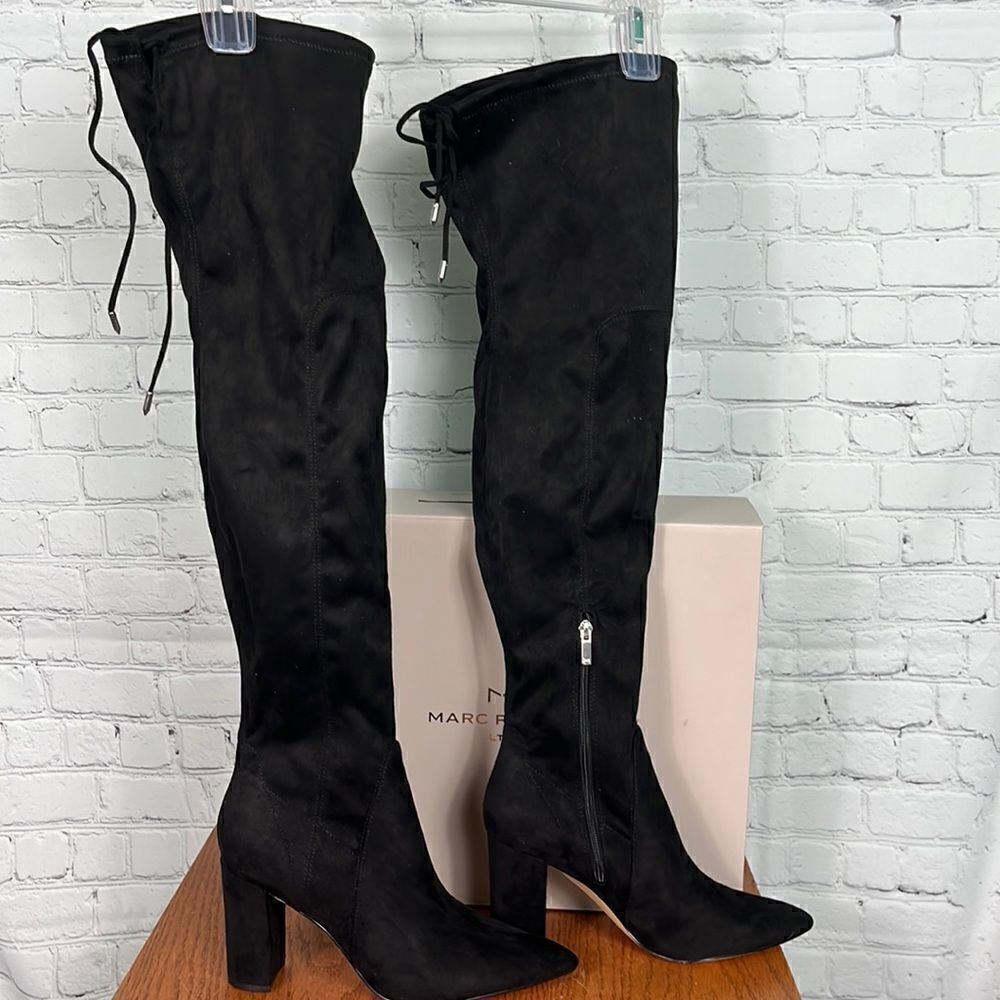 MARC FISHER Okun Over The Knee Boots Size 10